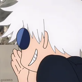 🤍 Satoru Gojo sticker 51