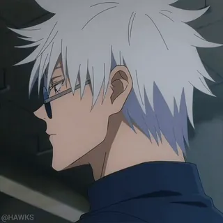 🤍 Satoru Gojo sticker 54