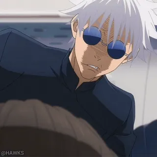 🤍 Satoru Gojo sticker 63