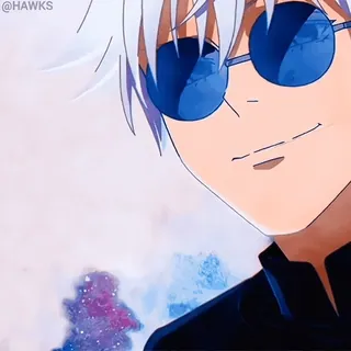 🤍 Satoru Gojo sticker 69