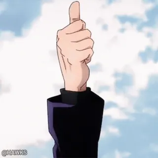 🤍 Satoru Gojo sticker 8