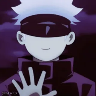 🤍 Satoru Gojo sticker 10