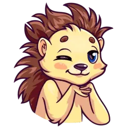 Голубоглазый Ёжик sticker 5