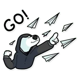 Resistance Dog sticker 5