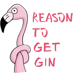 Gordon's Pink sticker 8