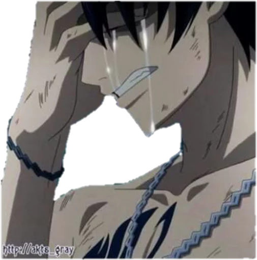 Gray @Otakufairytaill sticker 2