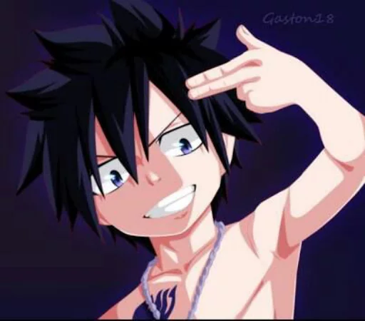 Gray @Otakufairytaill sticker 6
