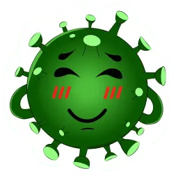COVID-19 sticker 4