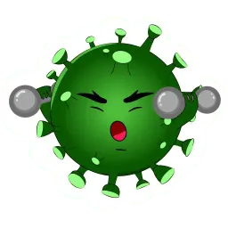 COVID-19 sticker 6