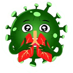 COVID-19 sticker 7