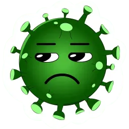 COVID-19 sticker 8