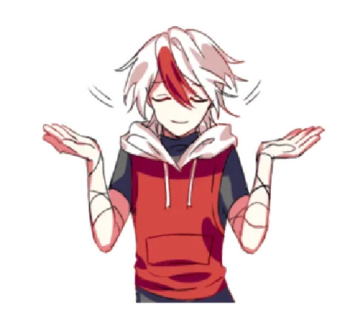 Expressive Boy sticker 12