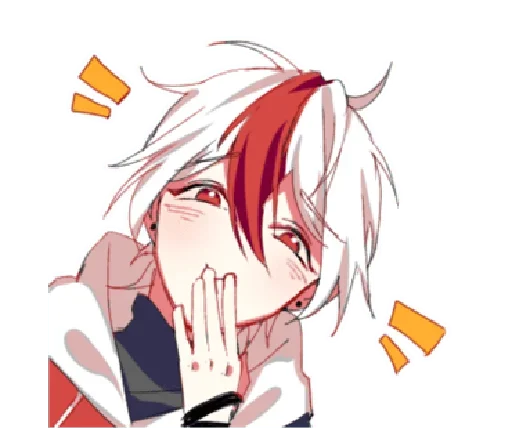 Expressive Boy sticker 3
