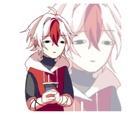 Expressive Boy sticker 4