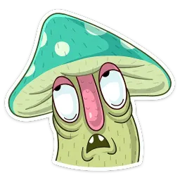Грибсон | Mushroom sticker 2