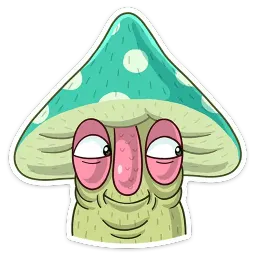 Грибсон | Mushroom sticker 3