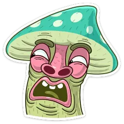 Грибсон | Mushroom sticker 5