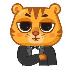 Угрюмый тигр sticker 9