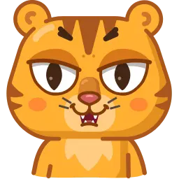 Угрюмый тигр sticker 10
