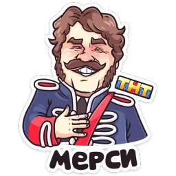 Гусар ТНТ sticker 11