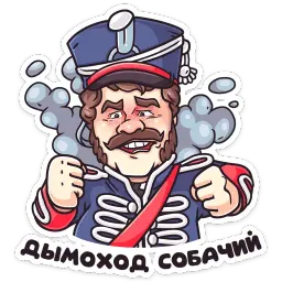 Гусар ТНТ sticker 4
