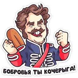 Гусар ТНТ sticker 10