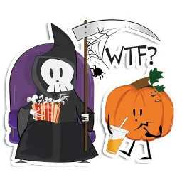 Хеллоуин sticker 7