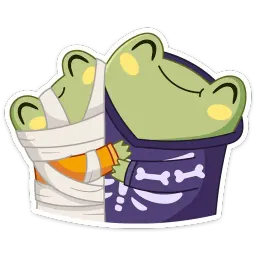 Хеллоуин с Хоппером sticker 11