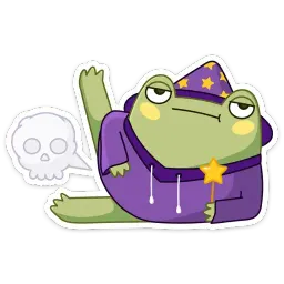 Хеллоуин с Хоппером sticker 8