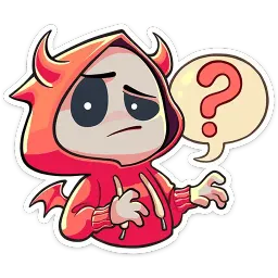 Нимб и рожки sticker 6