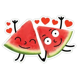 watermelon sticker 2