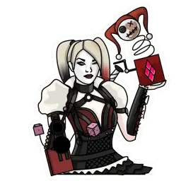 Харли Квинн sticker 5