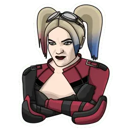 Харли Квинн sticker 6