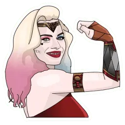Харли Квинн sticker 7
