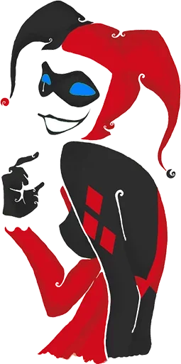 Харли Квин @stickerus sticker 2