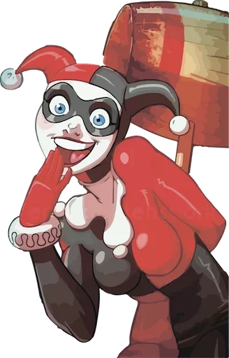 Харли Квин @stickerus sticker 10