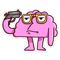 Сердце и Мозг :: @mosticks sticker 8