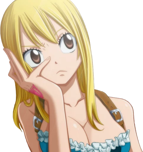 Lucy Heartifilia Telegram sticker pack