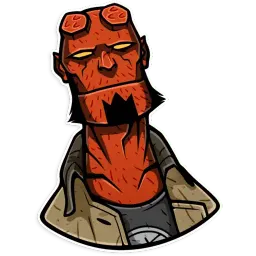 Hellboy sticker 11