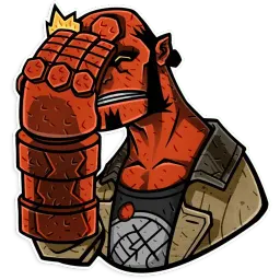 Hellboy sticker 9