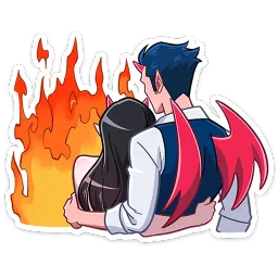 Адская парочка Ник Толабов sticker 4