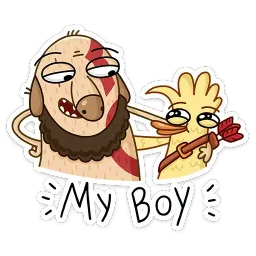Герои мышки и клавы :: @stickroom sticker 7