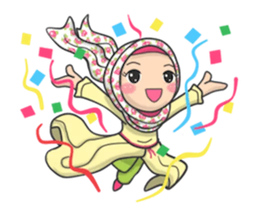 hijab sticker 24