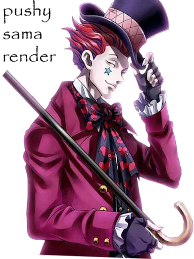 Hisoka sticker 3