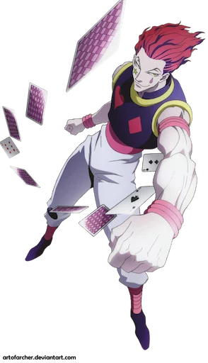 Hisoka sticker 8