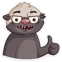 Медоед Хоня sticker 7
