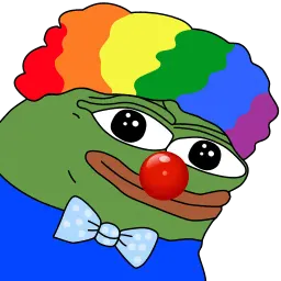 Пепе-клоун Telegram sticker pack
