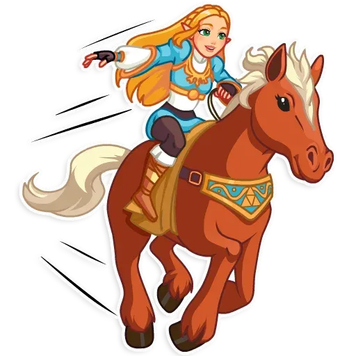 Horses4 sticker 23