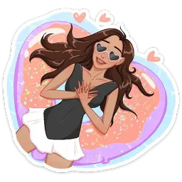 Жаркая Летта sticker 3
