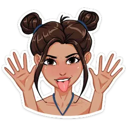 Жаркая Летта sticker 4